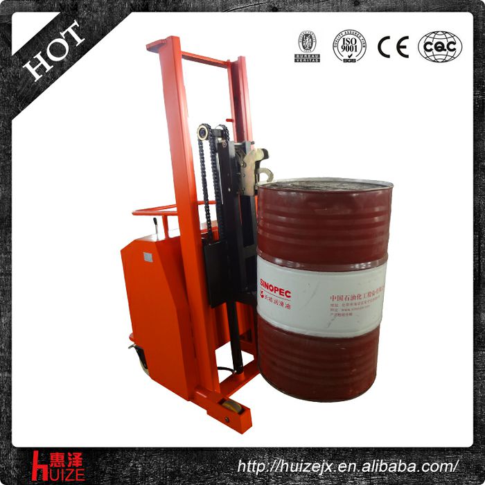 半電動配重油桶車（無底腿，只堆垛，不翻轉(zhuǎn)）3