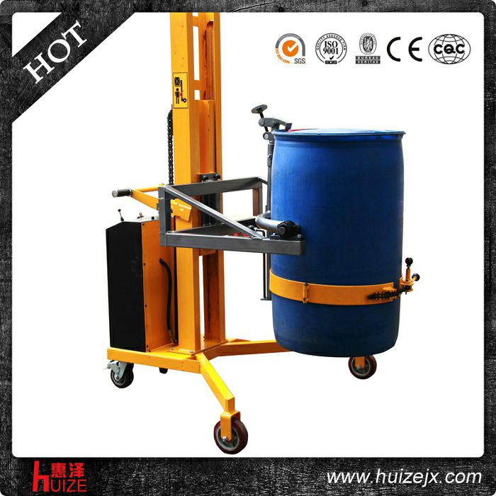 半電動(dòng)油桶車（直角腿，夾鐵桶翻轉(zhuǎn)）3