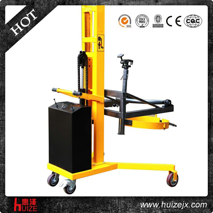 半電動(dòng)油桶車（直角腿，夾鐵桶翻轉(zhuǎn)）2